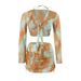 Women's Clothing Long Sleeved Sun Protection Swimsuit New Bikini Split Four Piece Set Slim Pure Desire Hot Spring Resort_ecoleips.com