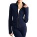 Women's Slim Fit Quick Drying Yoga Top Pilates Sports Fitness Outdoor Running Jacket New Style For Autumn_ecoleips.com