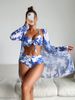Women's Clothing Fashion High End Sexy Multi Color Printed Bikini_ecoleips.com