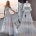 Women's Clothing Deep V Neck Sling Dress Light Wedding Dress_ecoleips.com