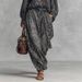 Women's Clothing Spring Autumn Women's High-End Retro Style Paisley Patterned Suit European American Fashion Inspired_ecoleips.com