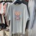 Women's Clothing Short Sleeved Cotton T Shirt Female Student Sweet Cute Summer Loose Bear Lazy Style Top Clothes_ecoleips.com