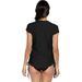 New European And American Style Export Swimsuit, Slimming, Short Sleeved, Zippered, Two Piece, Pleated, Drawstring, Surfing Swimsuit For Women._ecoleips.com