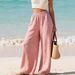 Women's Summer Thin Casual Loose Slimming Solid Color Long Pants New Clothing_ecoleips.com