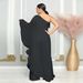 K European And American Sexy Single Shoulder Sleeveless Patchwork Elastic Jumpsuit_ecoleips.com