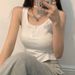Tank Top For Women Ribbed Button Down Sleeveless Blouse Solid Color Casual Women's Teens Trendy Basic Summer Dresses_ecoleips.com