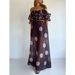 Spring Summer Style Sexy Strapless Irregular Print Ruffled Fashion Set Dress Cross Border Skirt And Top Set for Women_ecoleips.com