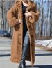 Oversized Hooded Cardigan Sweater Coat – Chunky Knit Mid-Length Wrap For Women, Boho Winter Outerwear In 9 Colors_ecoleips.com