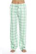 Women's Clothing Classic Plaid Home Casual Trousers Home Loose Women's Trousers_ecoleips.com