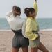 2025 European American Foreign Trade Summer New Women's Sportswear Pullover Top And Casual Shorts Set_ecoleips.com