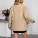 Women's Clothing Women's French Casual Style Loose Fitting Suit Jacket Spring Summer European American For Formal & Casual_ecoleips.com