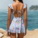 "Elegant One-Piece Swimsuit With Skirt - Flattering Tummy Control, Modest & Sexy Swimwear For Women, Vacation & Hot Spring Resort Wear"_ecoleips.com