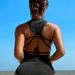 Women's Clothing Black One-Piece Backless Fashionable Swimwear Versatile Bikini_ecoleips.com