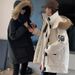 girl Girl Down Jacket For Women, Workwear Parka, Petite Couple, 2025 Winter New Oversize Cotton Coat_ecoleips.com
