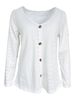 Women's Top, Cardigans,White, Comfortable Fit, Soft Material, Casual Wear_ecoleips.com
