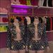 Women's Clothing Women's Y2K Two Piece Set Button Down Printed Embroidered Stretch Denim Jacket And Shorts Fashion Style_ecoleips.com