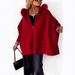 Women's Clothing Autumn And Winter Hooded Long Sleeved Coat, Solid Color Loose Cardigan, Fashionable Woolen Top For Women._ecoleips.com