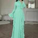 Cross-border 2026 New Model European And American Women's Elegant Casual High-waisted Solid Color_ecoleips.com