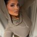 YD278 European And American Urban Basic Solid Color Two-way Wear Off-shoulder Stretch Top, Elegant Hooded Long T-shirt_ecoleips.com