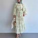 Women's Clothing Muslim Print Long Fashion Elegant Dress_ecoleips.com
