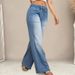 Cross-border 2026 Autumn New European And American Women's With Drawstring Elastic Waist, Straight Fashionable Wide-Leg_ecoleips.com