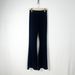 New Autumn High-waisted Two-tone Stretchy Bell-bottom Pants With Drape Effect, Suitable For Yoga, Horseback Riding,_ecoleips.com