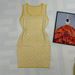 Icy Silk Women's Sleeveless Slim Fit Knit Dress U-Neck Luxury Letter Jacquard Summer New Style Elegant_ecoleips.com