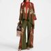 Women’s Clothing Spring New Style Suit Printed Women's Loose Tops and Trousers Fashion Suit Two piece Suit Women_ecoleips.com