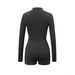 Diyun European And American Y2K Sports Style Yoga Shorts Long Sleeve Jumpsuit Women's Clothing 2025 Autumn Winter_ecoleips.com