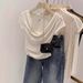 Mint Mambo Green V-Neck Slim Fit Modal Short Sleeve T-Shirt Women's Summer 2026 Spicy Girl Top_ecoleips.com