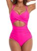 Women's Clothing One Piece Swimsuit Ladies Sexy Hollow Bikini Backless Tight Strap Swimsuit_ecoleips.com
