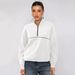 2025 Bestseller Half-Zip Sweatshirt European And American Fashion Trendy Brand Sports Women's Color-Block_ecoleips.com