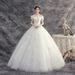 New Style Slimming Ethereal Dreamy Simple Lightweight Spring Wedding Dress For Brides Forest Style Petite Women's Clothing_ecoleips.com