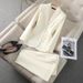 Women's Clothing Spring And Autumn New Temperament New Style Suits, Hotel Tea Restaurant Work Clothes, Front Desk Work Clothes_ecoleips.com