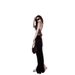 French Style Leopard Print Camisole Vest For Women 2025 Summer Elegant Waist-Cinching Black Mermaid Half Skirt Two-Piece_ecoleips.com
