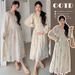 Autumn New Korean Fashion Embroidered Maternity Dress_ecoleips.com