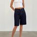 European Fit Mid-Rise Denim Bermuda Shorts – Non-Stretch Vintage Washed (Light Blue/Indigo/Charcoal, S-XXL)_ecoleips.com
