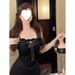 Sweet And Spicy Bowknot Lace Patchwork Camisole For Women, Slim Fit, Beautiful Back, Built-in Chest Pad, Spring Base Top_ecoleips.com