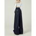 Retro Wide Leg Jeans For Women High Waist Loose Fit Pear Shape Denim Blue Autumn Winter American Style Trousers_ecoleips.com