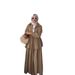 Verve Spring And Autumn New Muslim Women's Clothing Pure Cotton Fabric Large Hem Skirt Fashion Set_ecoleips.com