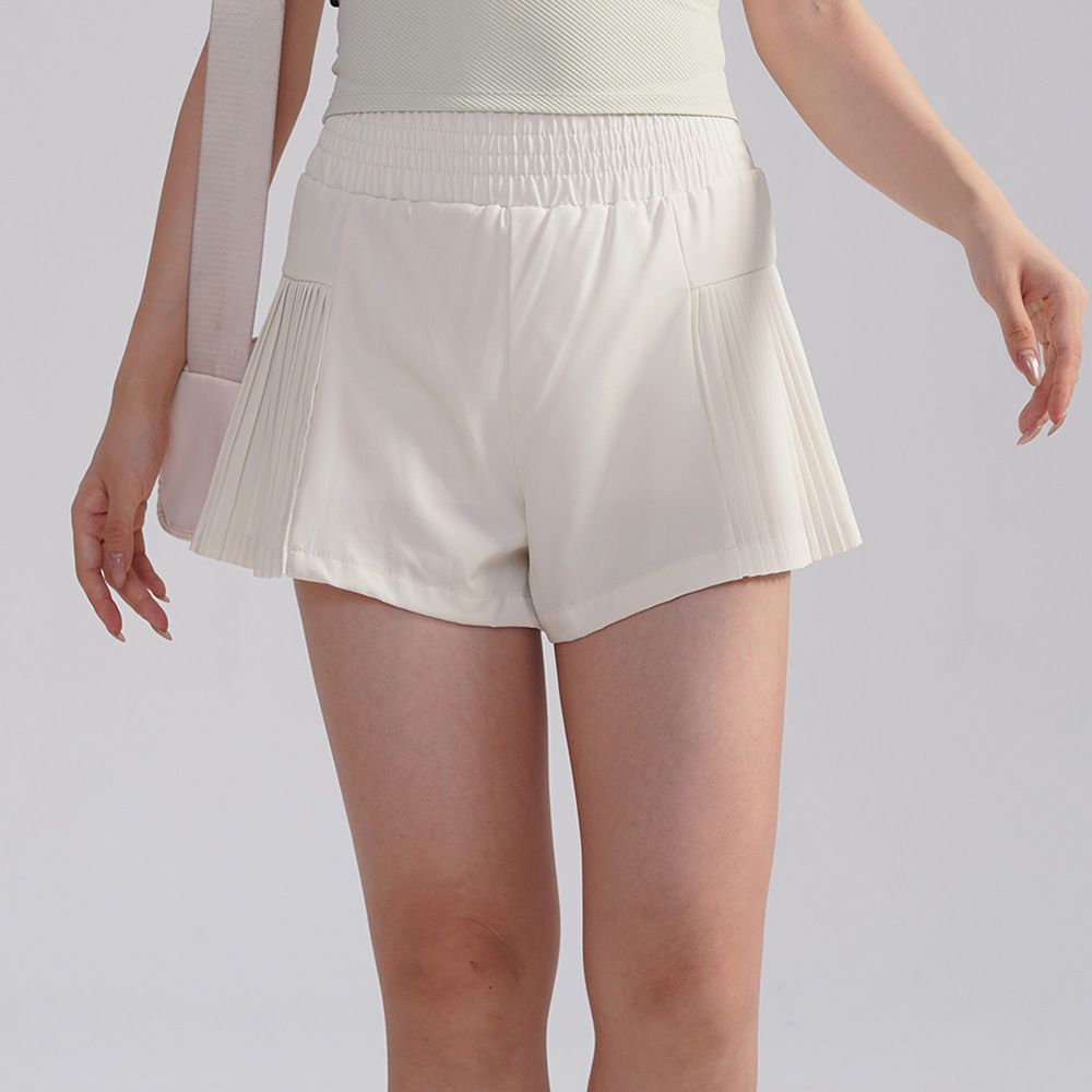 K High-waisted, Loose-fitting Athletic Shorts With Anti-slip, Breathable Design For Running, Outdoor Activities, Pilates, And Yoga_ecoleips.com