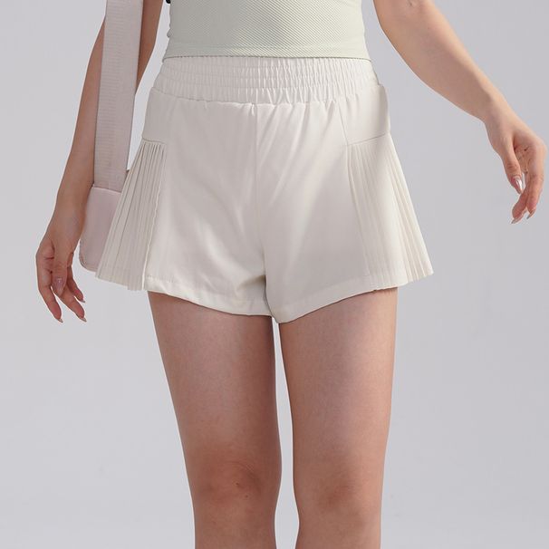 K High-waisted, Loose-fitting Athletic Shorts With Anti-slip, Breathable Design For Running, Outdoor Activities, Pilates, And Yoga_ecoleips.com