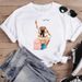Summer European And American Cross-border Foreign Trade Wholesale T-shirts, Round-neck Casual Plus-size Loose_ecoleips.com