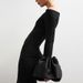 WG134 Fashionable Spring Elegant Socialite Style Women's Clothing Polyester Off-Shoulder Irregular Dress_ecoleips.com