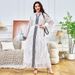 Women's Clothing Muslim Robes Long Skirts New Fashion Diamond Dress Abaya_ecoleips.com