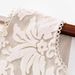 Women's Clothing High End Fashion Jacquard Lace Design Vest High Waist_ecoleips.com