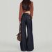 Dark Blue High-waisted Wide-leg Jeans Women's 2025 New Spring And Autumn Loose Drape Straight Casual Trousers_ecoleips.com
