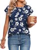 Zeagoo Womens Tops Summer Casual Cap Sleeve Tshirts Shirts Business Dressy Spring Fashion Outfits Trendy Clothes_ecoleips.com