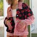 European And American Cross-border Women's Clothing Retro And Old Washed Water Corduroy Splicing Woolen Jacket Hip-hop Fashion Wrinkled Chrysanthemum_ecoleips.com