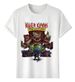Women's T-Shirts Tshirt Muscle Freaks Killer Klowns Horror Movie Style_ecoleips.com